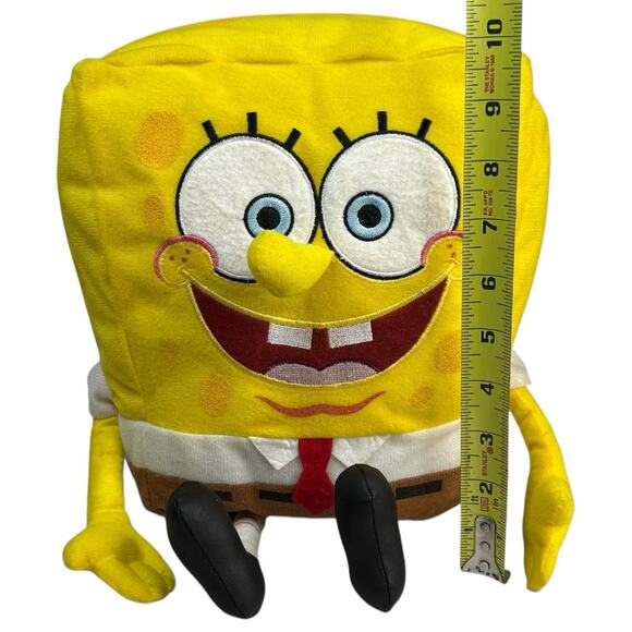 VTG 2003 SpongeBob SquarePants Stuffed Plush Bag Backpack 10" Nickelodeon Y2K - Picture 4 of 16